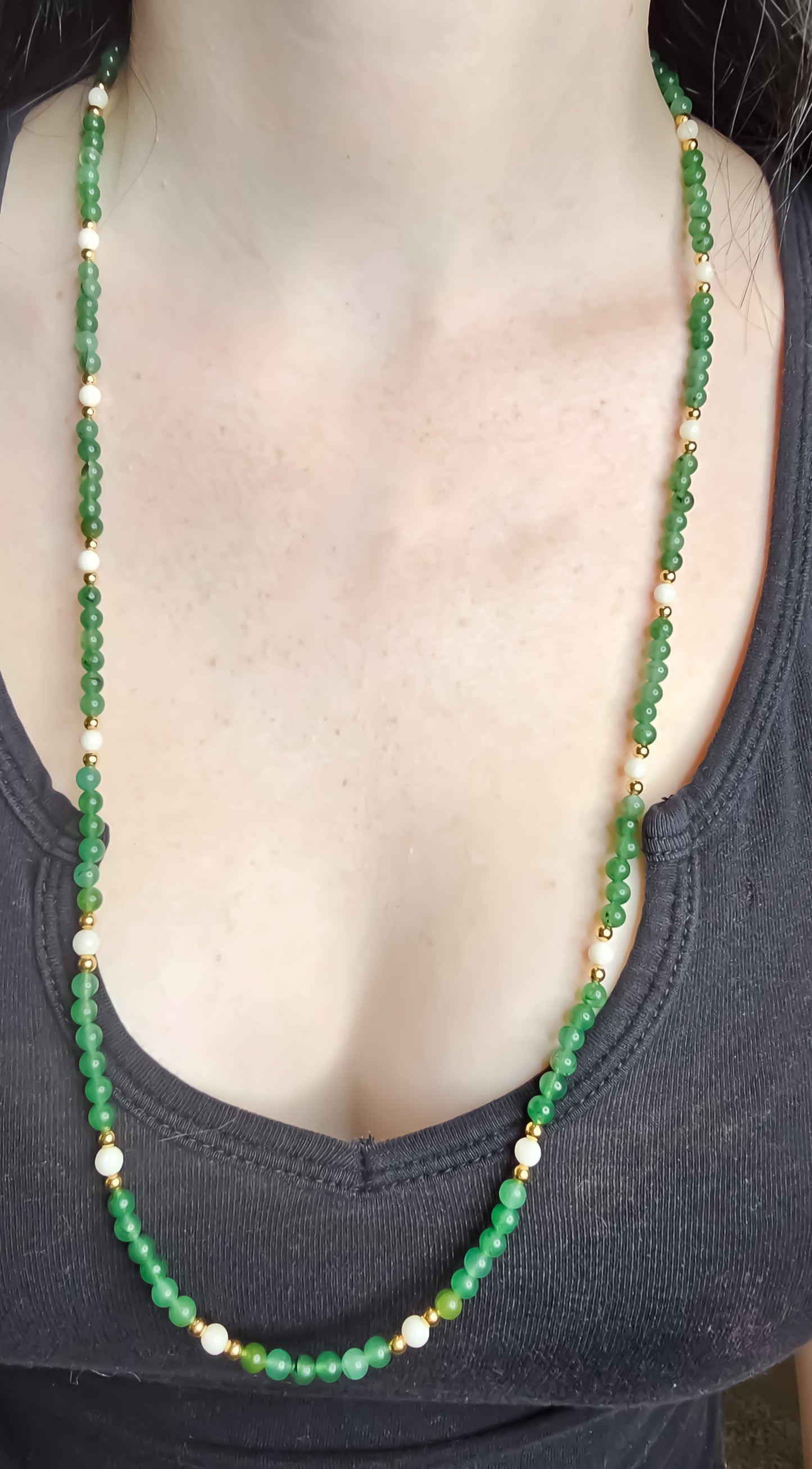 Semi Precious Gemstone Necklace Set