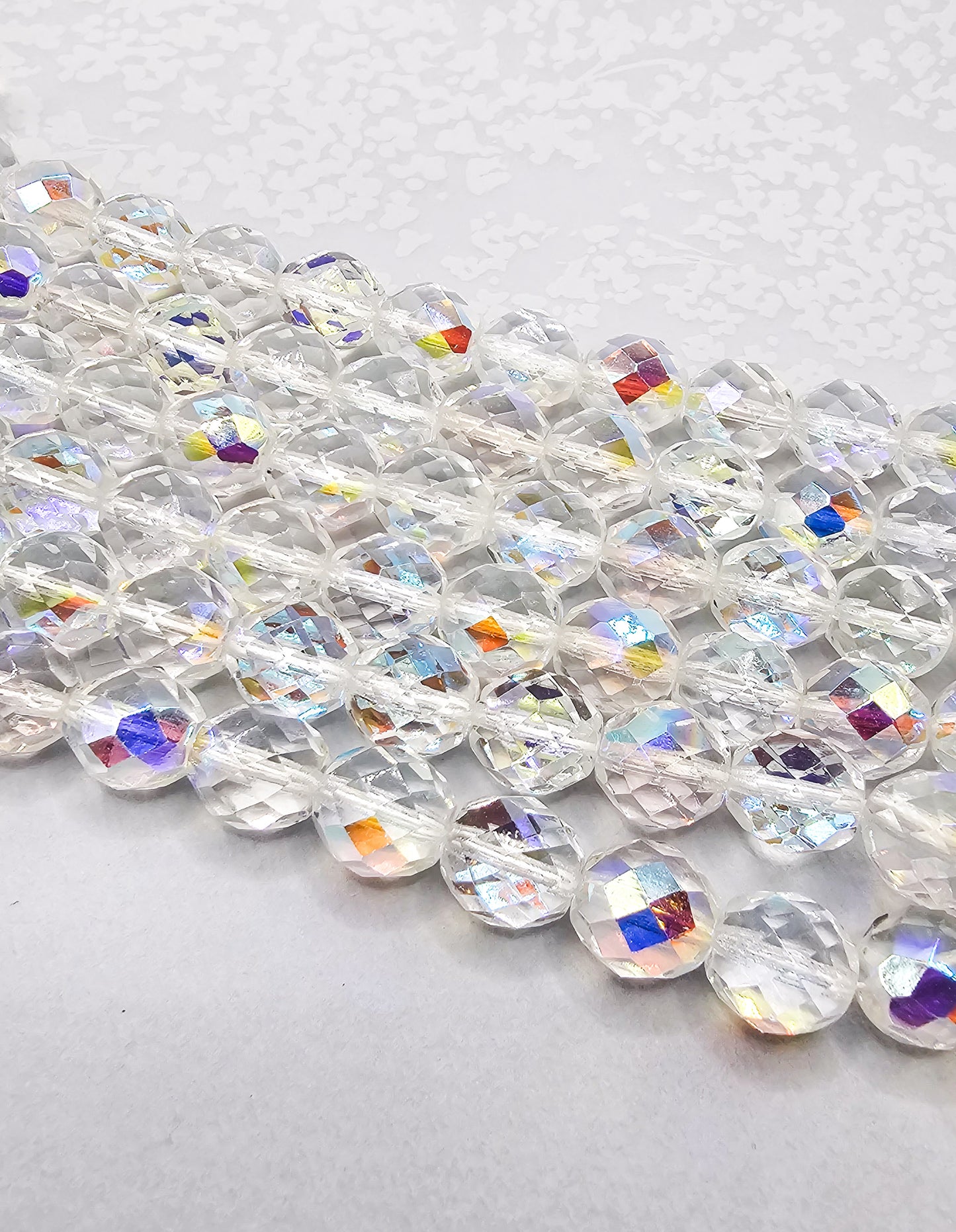 8 MM Czech Preciosa Czech Beads Faceted Firepolished