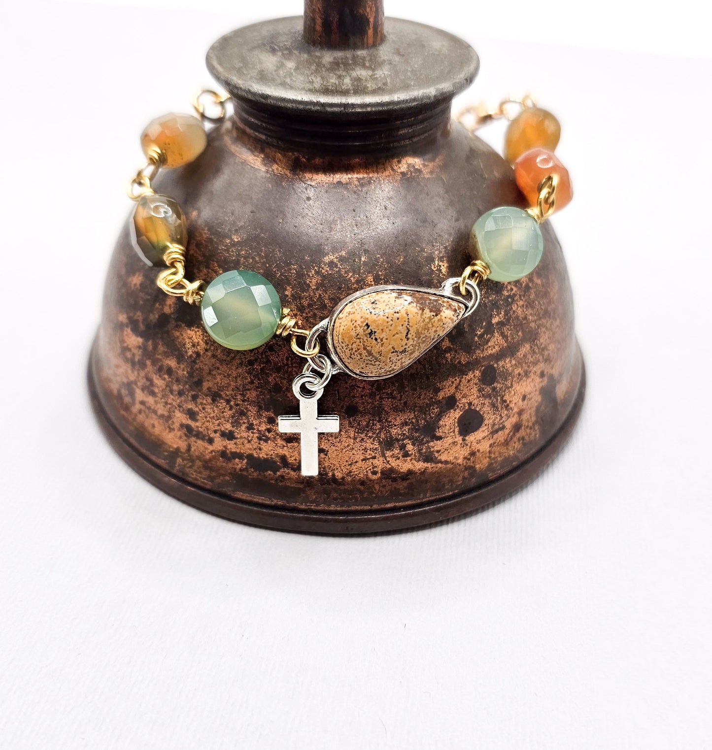 Jasper Gemstone Bracelet