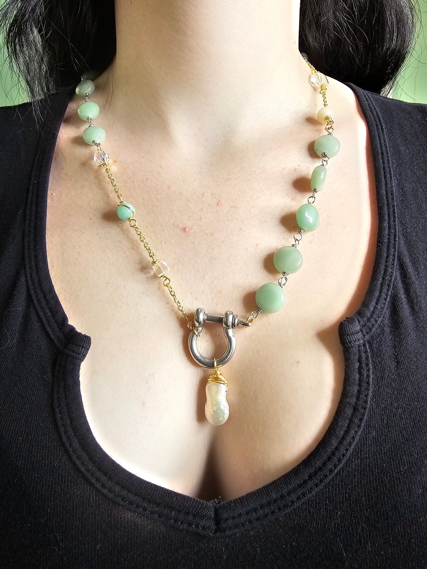 Semi Precious Gemstone Necklace Set