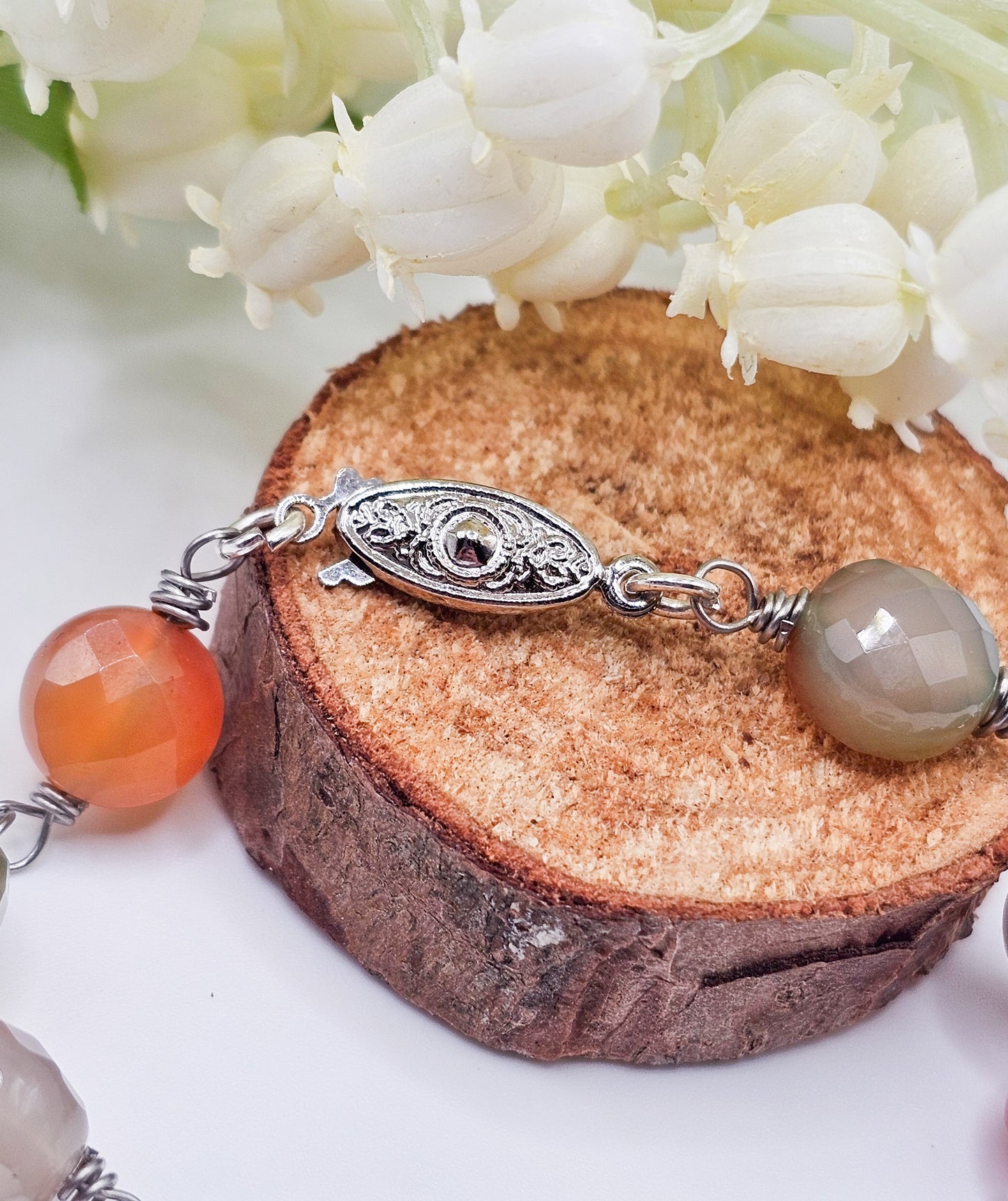 Labradorite Gemstone Bracelet
