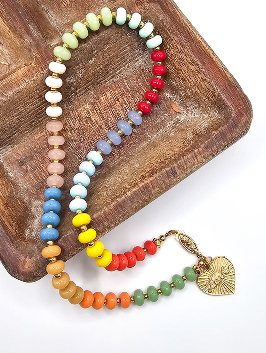Bohemian Heart Necklace