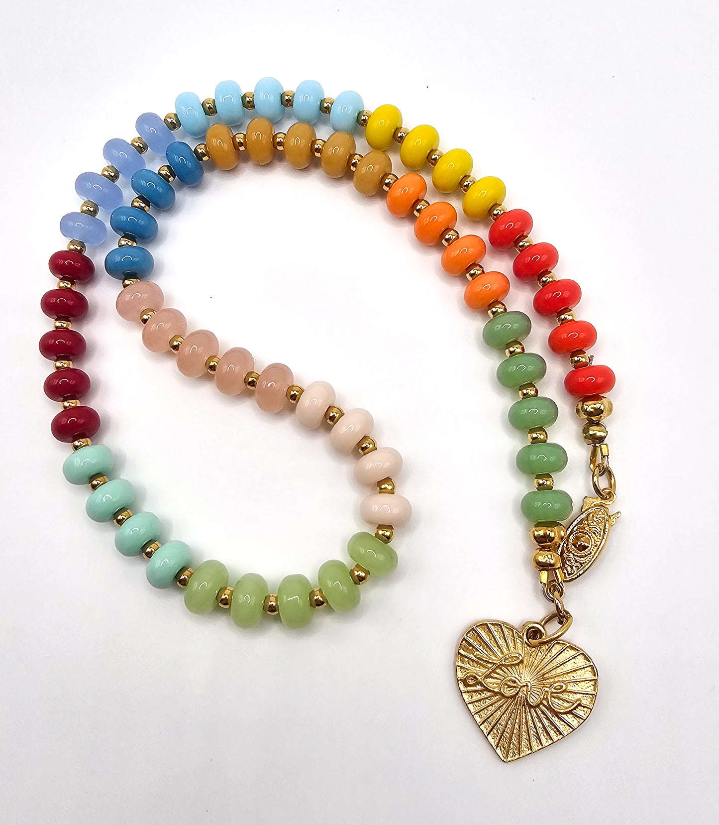 Bohemian Heart Necklace