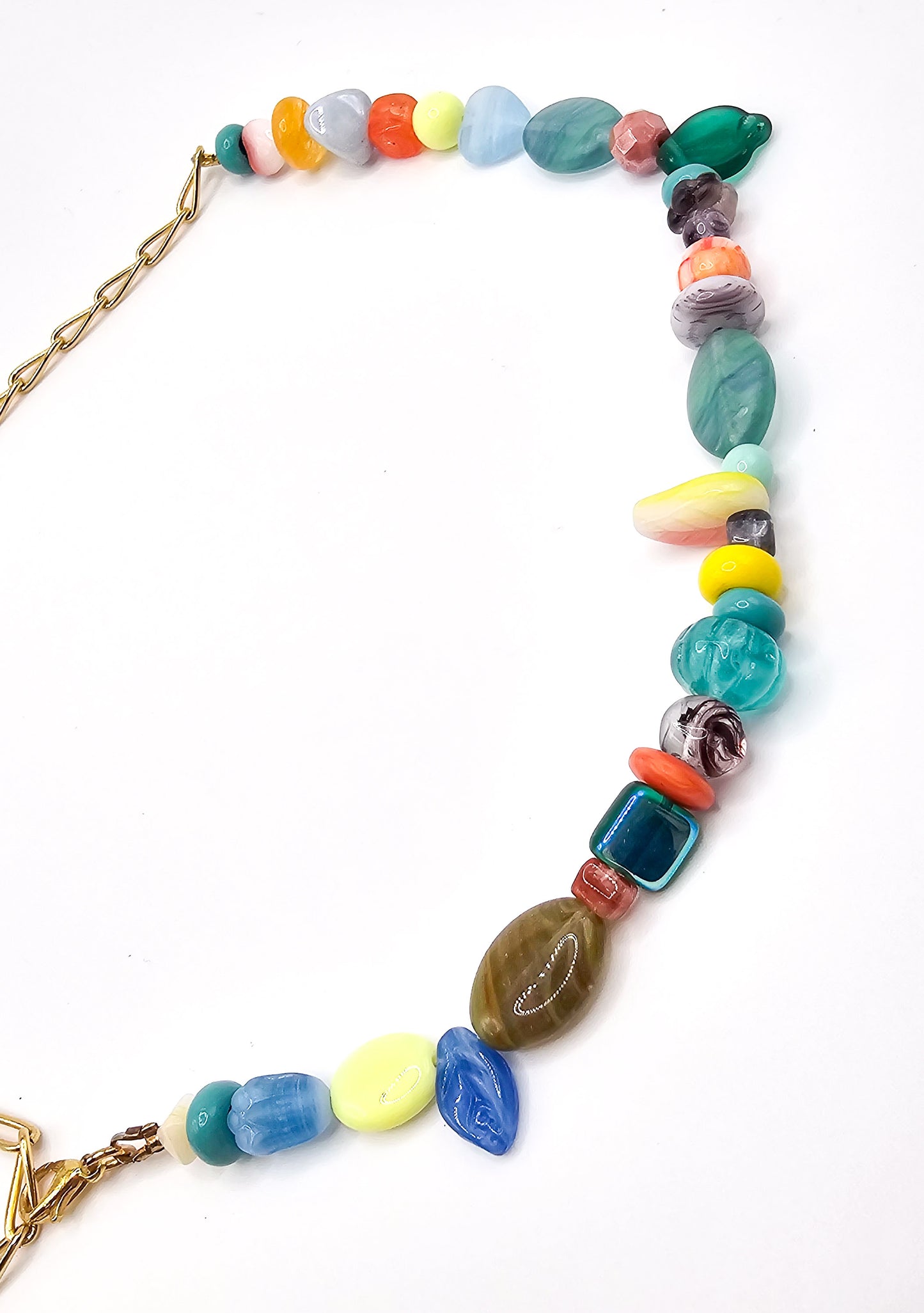 Gold Bohemian Sunburts Necklace