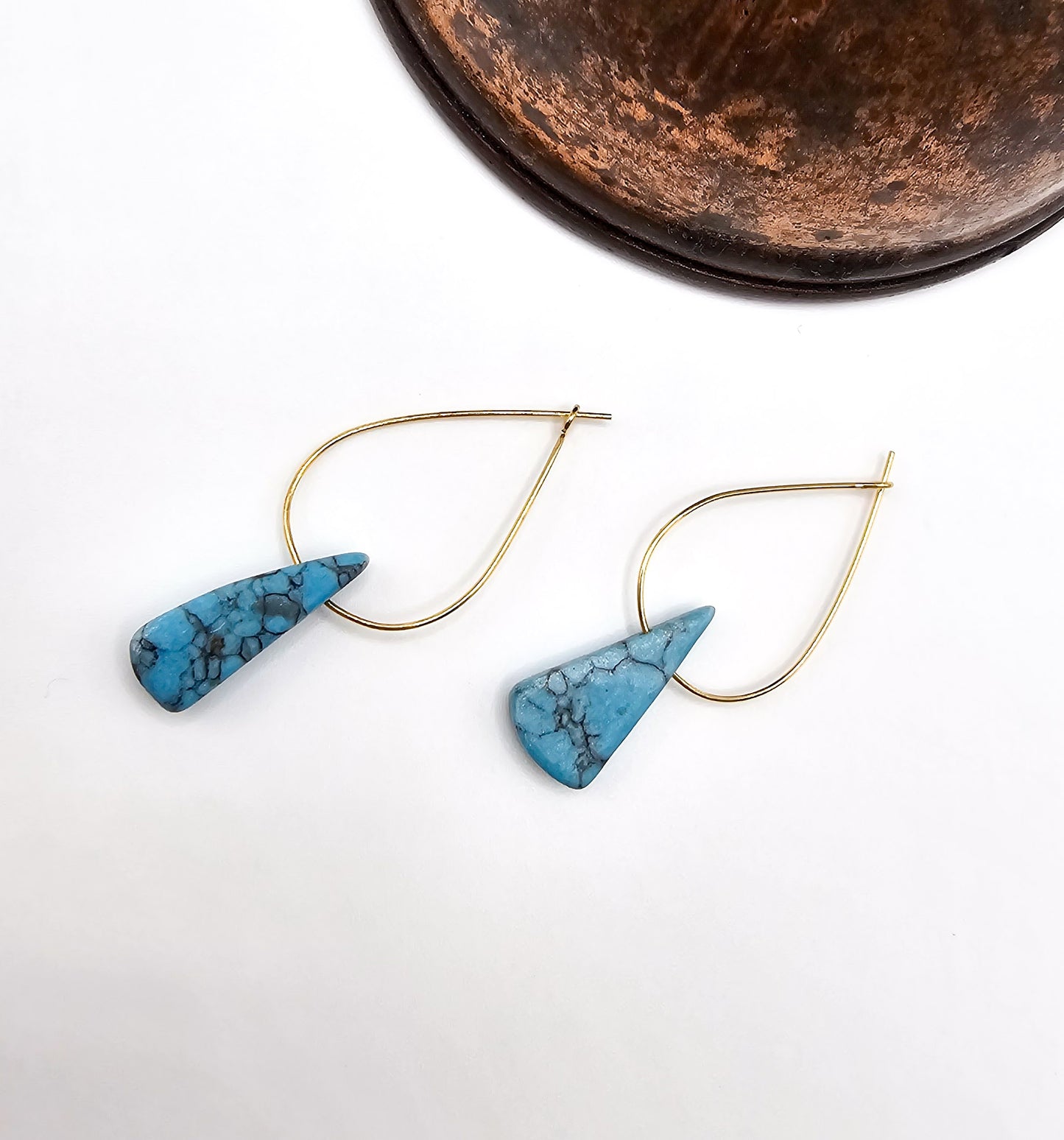 Turquoise Drop Earrings