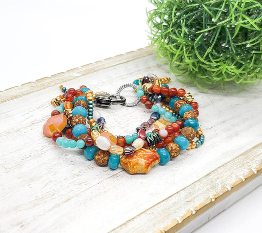 Bohemian Stack Bracelet