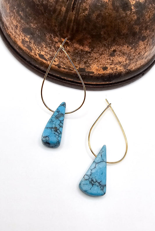 Turquoise Drop Earrings