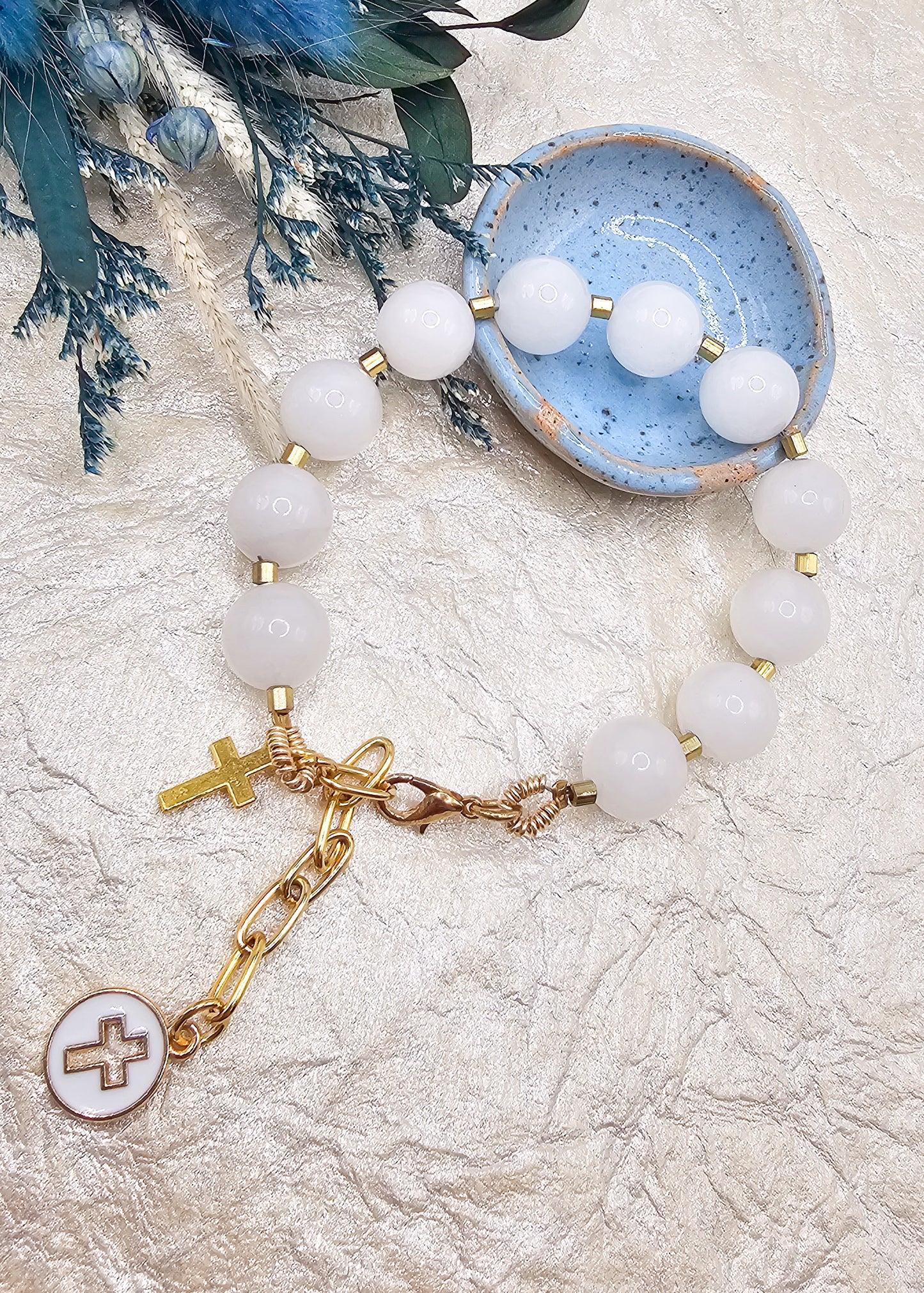 Snow Quartz Bracelet